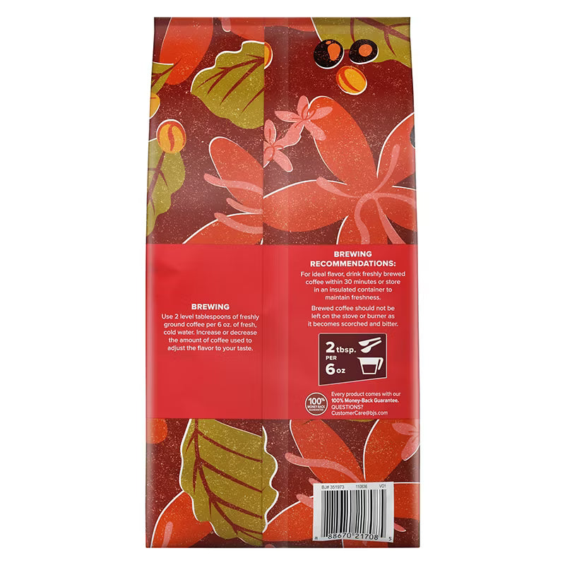 Wellsley Farms Colombian Ground Coffee Medium Roast 40 oz