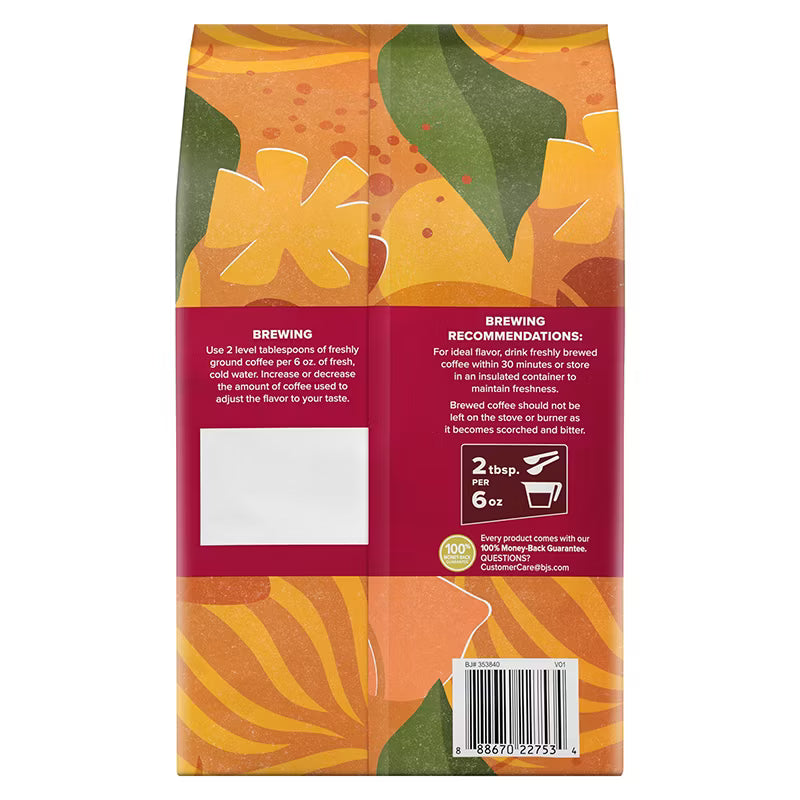 Wellsley Farms Hazelnut Ground Coffee Medium Dark Roast 32 oz